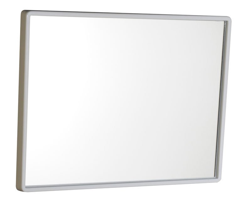 Zrkadlo 40x30cm, plastový biely rám 22436