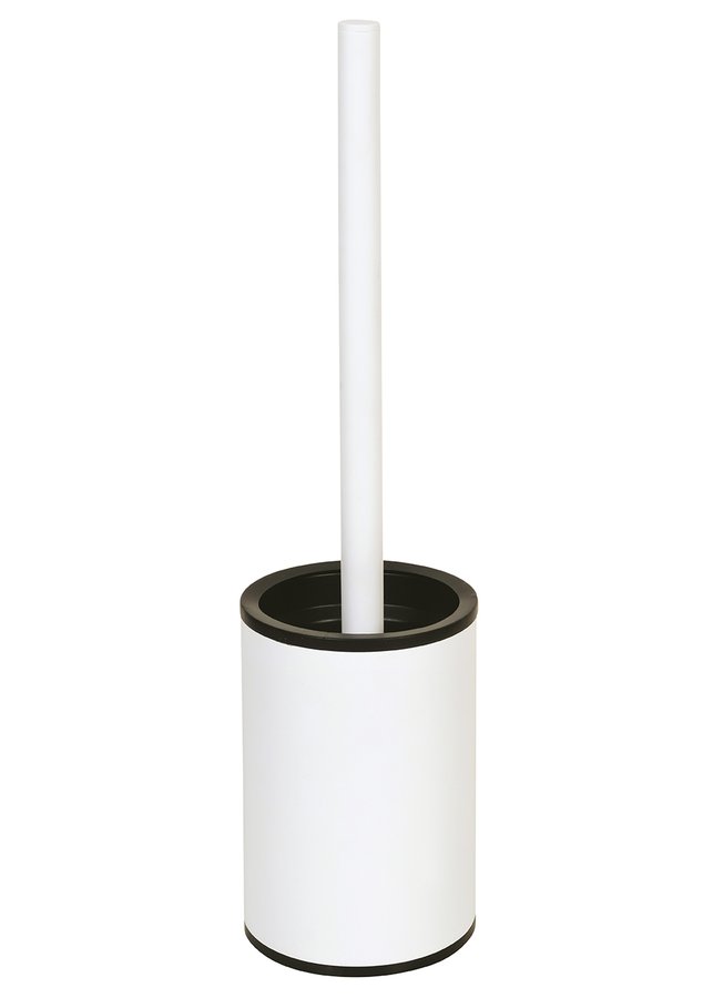 X-ROUND WHITE WC štětka válcová na postavení, bílá XR306W