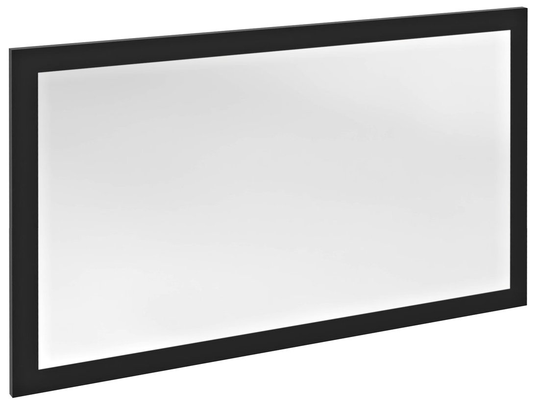 NIROX zrkadlo v ráme 1200x700mm, antracit matný NX127-3434