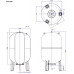 AVR 300+ expanzní tlaková nádoba 10bar