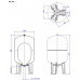 AVR 50+ expanzní tlaková nádoba 10bar