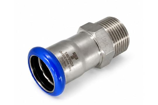 TAVINOX Přechod vnější 22x1" AISI 316L PN16