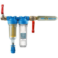 IPS ALKALEX™ Home - HYDRA DUO SET 1", změkčovač vody - HORIZONTÁLNÍ IPS ALKALEX™ Home - HYDRA DUO SET 1", změkčovač vody - HORIZONTÁLNÍ