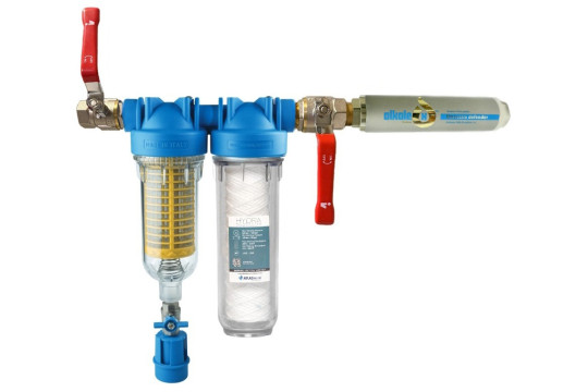 IPS ALKALEX™ Home - HYDRA DUO SET 1", změkčovač vody - HORIZONTÁLNÍ