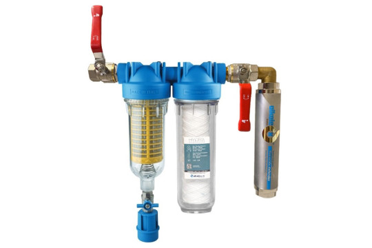 IPS ALKALEX™ Home - HYDRA DUO SET 1", změkčovač vody - VERTIKÁLNÍ
