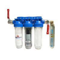 IPS ALKALEX Home - G 1" s třífázovou předfiltrací (ATLAS KIT), Změkčovač vody