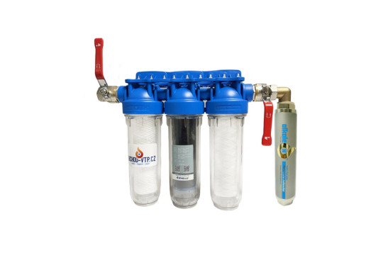 IPS ALKALEX Home - G 1/2" s třífázovou předfiltrací (ATLAS KIT), Změkčovač vody