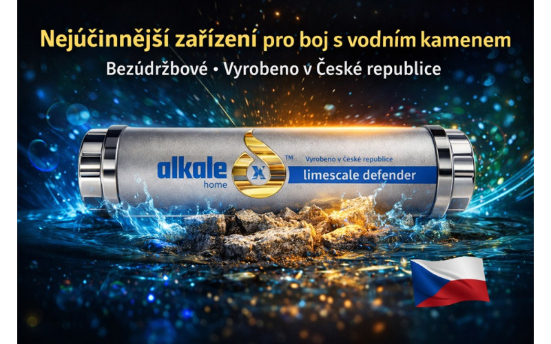 ALKALEX™ - Nejúčinnější zařízení pro boj s vodním kamenem