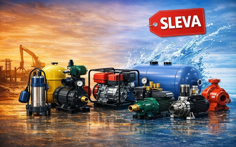 Exkluzivní ceny a nabídka čerpací techniky