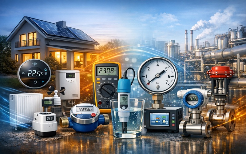 Měřící a regulační technika pro Váš dům i firmu