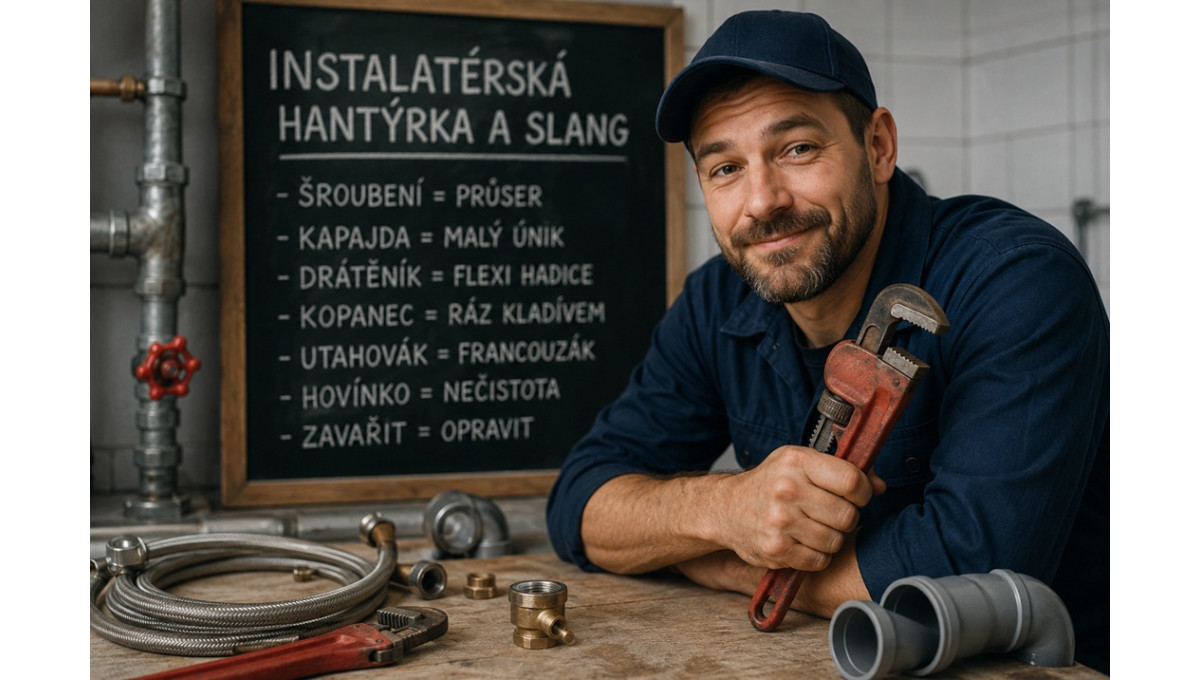 Instalatérská hantýrka a slang: Slovník výrazů, kterým rozumí každý instalatér PEREX