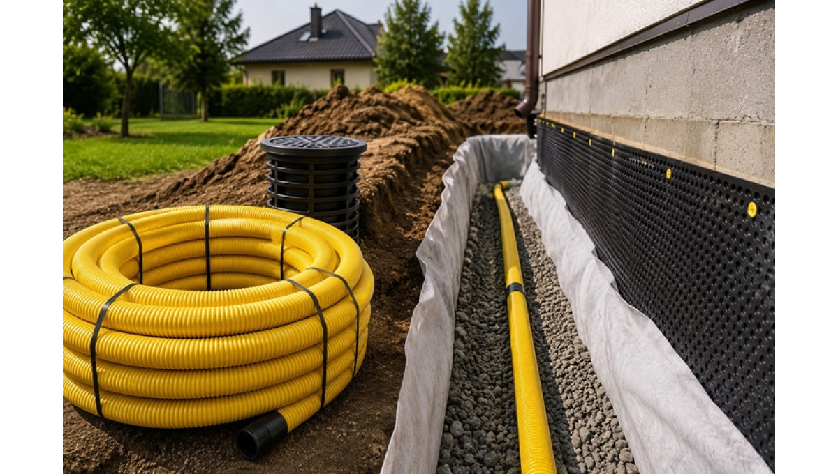 Drenážní systém: kompletní průvodce odvodněním domu, základů, zahrady a pozemku