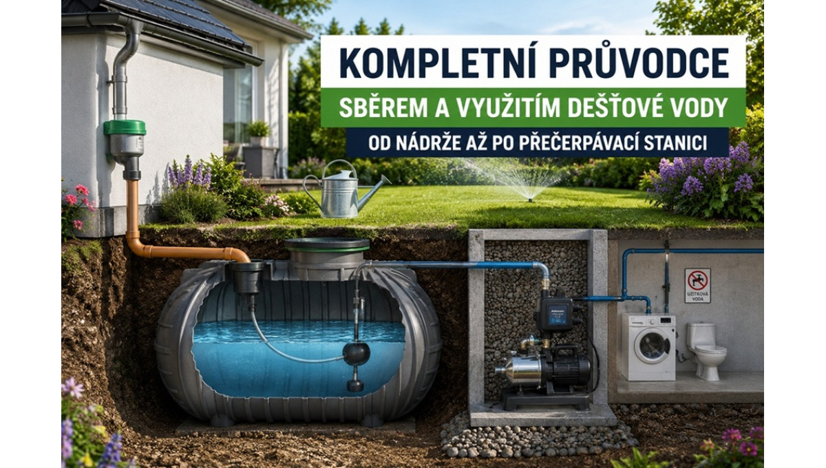 Jak svépomocí zapojit dešťovou nádrž a přečerpávací stanici: Kompletní průvodce pro kutily