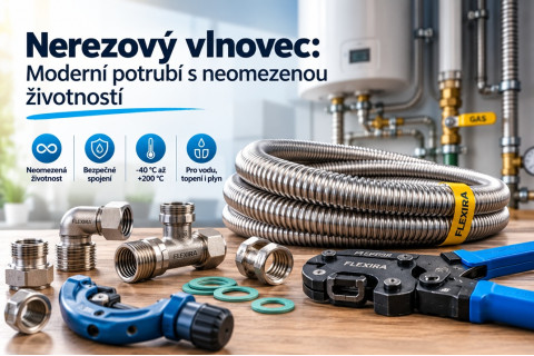 Nerezový vlnovec: Moderní potrubí s neomezenou životností