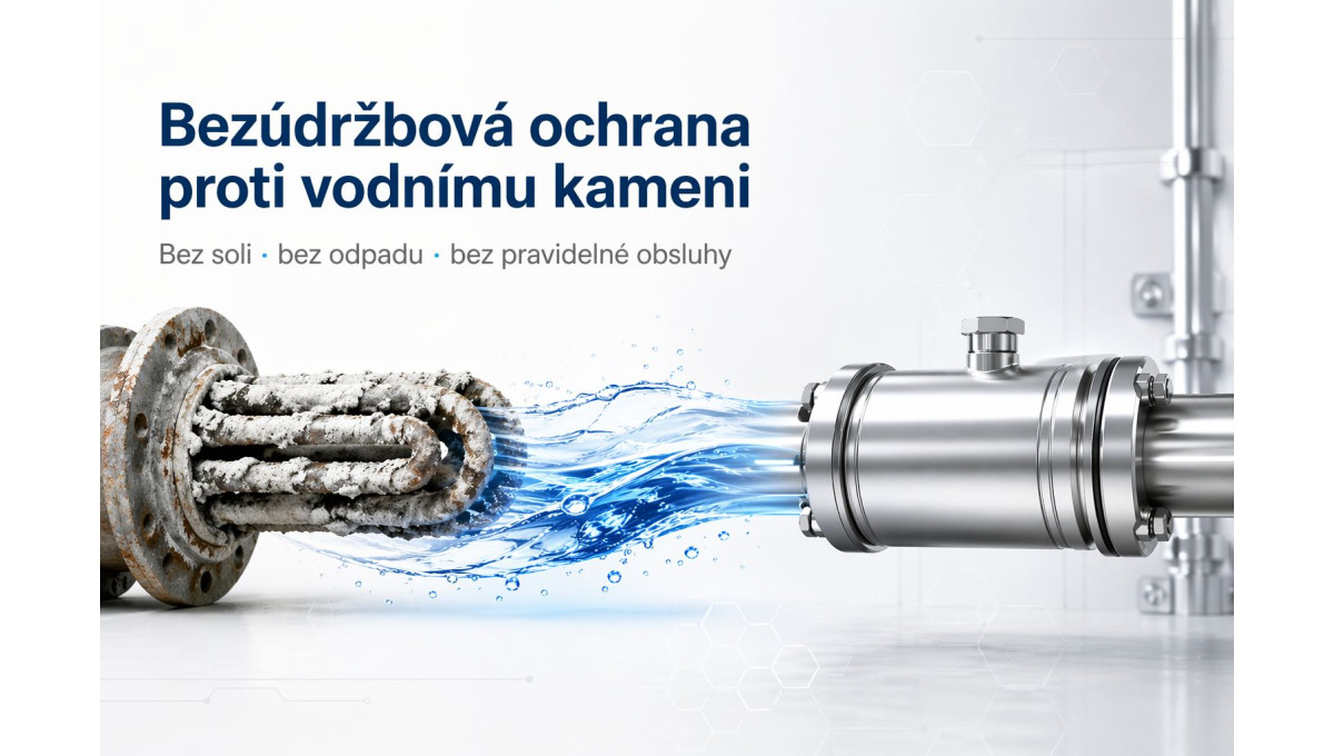 Bezúdržbová ochrana proti vodnímu kameni