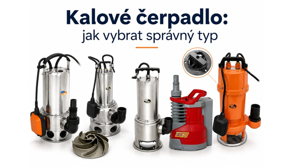 Kalové čerpadlo: jak vybrat správný typ