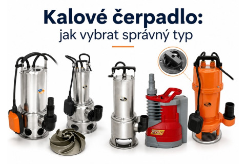 Kalové čerpadlo: jak vybrat správný typ