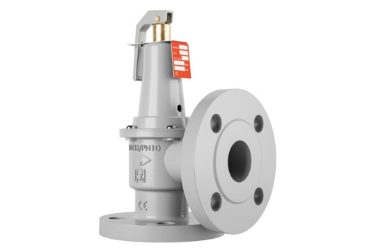 DUCO pojistný ventil DN32x40, 1bar, 295kW, membránový, přírubový, pro vytápění