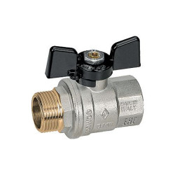 OREGON Kulový kohout 5/4" MF Motýl, PN40, -20°C +185°C