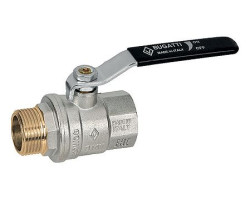 OREGON Kulový kohout 1/4" MF Páka, PN40, -20°C +185°C