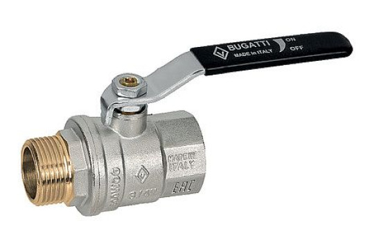 OREGON Kulový kohout 1/2" MF Páka, PN40, -20°C +185°C