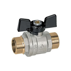 OREGON Kulový kohout 3/4" MM Motýl, PN40, -20°C +185°C