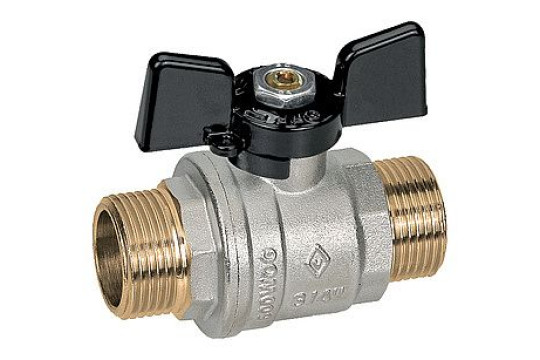 OREGON Kulový kohout 3/4" MM Motýl, PN40, -20°C +185°C