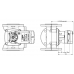 ESBE ARC 369 Servopohon proporcionální, 24V, běh 150s