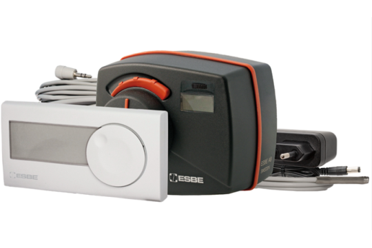 ESBE CRB221 Regulátor pokojové teploty - 230V. bezdrátový