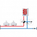 ESBE VMB 423 Termostatický složený ventil DN 20 1/2" CPF 22mm 6bar