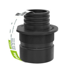 Geboflex - kombinovaný adaptér (75 / 70mm na 50 / 40mm), do 0,5 bar, TPE