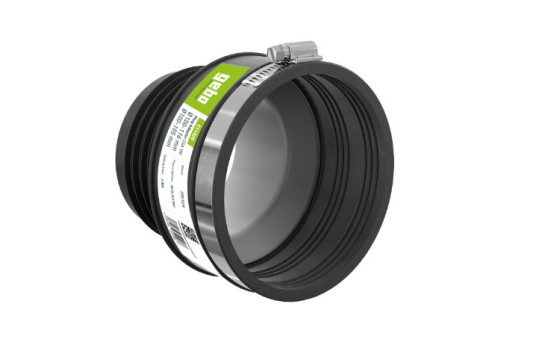 Geboflex - násuvný adaptér CSA 090 (73-90mm na 79-86mm),do 0,5 bar, EPDM / V2A