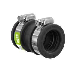 Geboflex - přechodový adaptér 1, (24-32mm) do 0,6 bar, EPDM / V2A