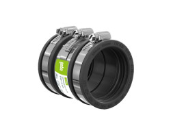 Geboflex - přechodový adaptér 2, (50-65mm) do 2,5 bar, EPDM / V2A