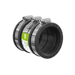 Geboflex - přechodový adaptér 2, (70-85mm) do 2,5 bar, EPDM / V2A