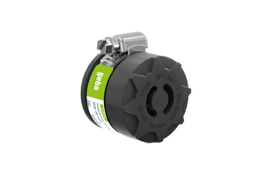 Geboflex - koncový uzávěr CEC do 0,6bar, délka 40mm EPDM/V2A  (37-45mm)