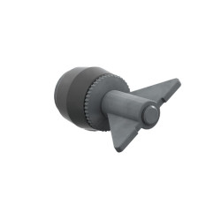 GEBO FLEX - rychlouzavírací zátka PVC 31-42 mm  0,5 bar délka 100mm.EPDM/PVC