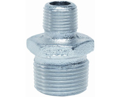 Pozink vsuvka redukovaná 1/2"x3/8