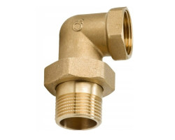 Mosazný HOLENDR ROHOVÝ MF 1", PN16 