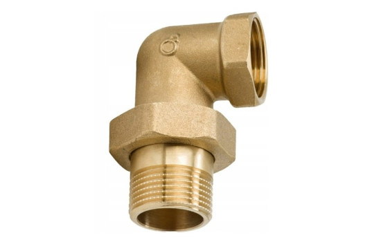 Mosazný HOLENDR ROHOVÝ MF 1", PN16 