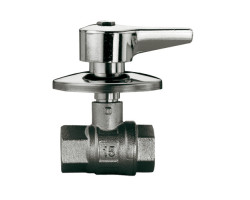 Kulový kohout 3/4" POD OMÍTKU, chrom, PN16