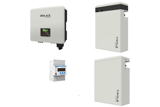AKCE - SET SOLAX Baterie Master V1 + Baterie Slave V1 + Měnič 10.0 + Elektroměr