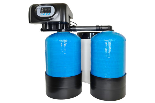 Dvoumodulový průmyslový změkčovač vody HydroSoft Duplex 1,0 m³/h  1"