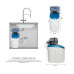 Filtr na dusičnany a sírany HydroTreat ECONOMY Junior 3/4"