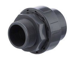 PVC rozebíratelný spoj s vnějším závitem 63mm x 2"