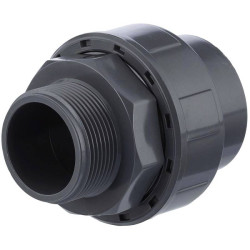 PVC rozebíratelný spoj s vnějším závitem 63mm x 2"