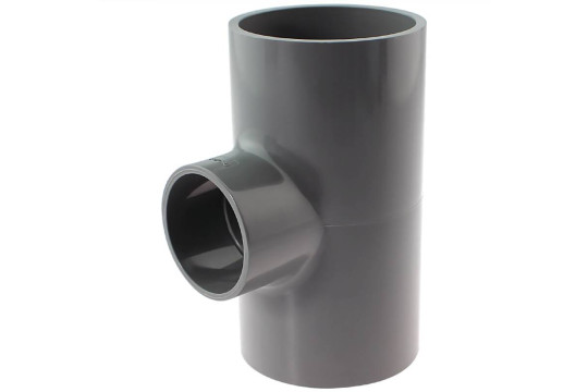 PVC T-kus redukovaný 90° 63x50x63mm PN16