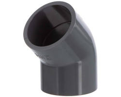 PVC koleno 45° 50mm PN16
