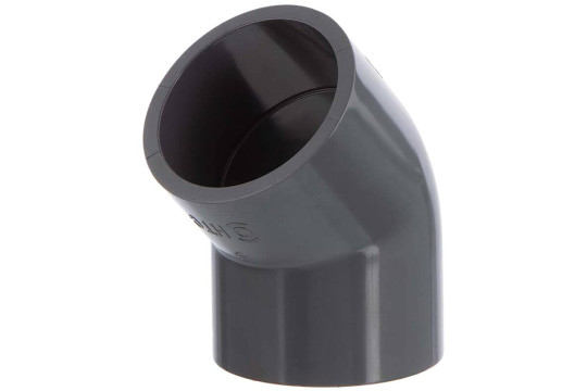 PVC koleno 45° 63mm PN16