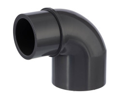 PVC koleno redukované 90° 63x50mm PN16